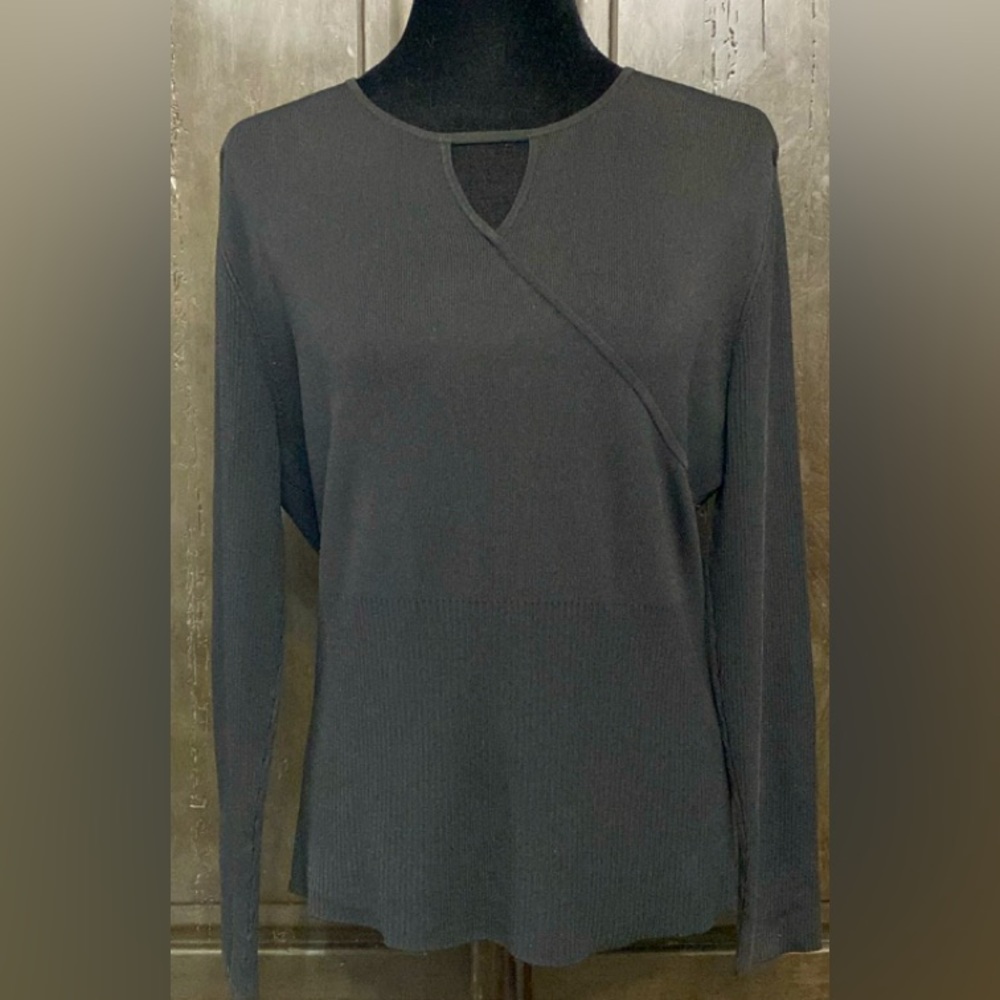 Strazzi Black long sleeves sweater. Size XL